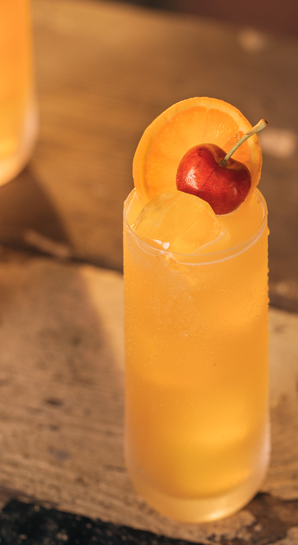 spiced planters punch